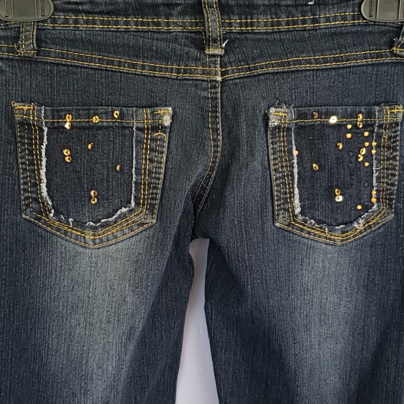 Glitter Girl girls jeans size 7 stretch - Picture 4 of 4